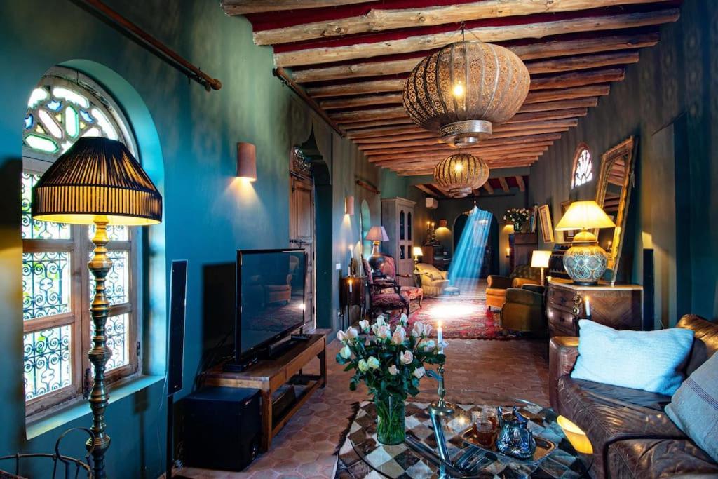 Aux Portes De Marrakech Villa Arts & Deco Avec Piscine Marraquexe Exterior foto