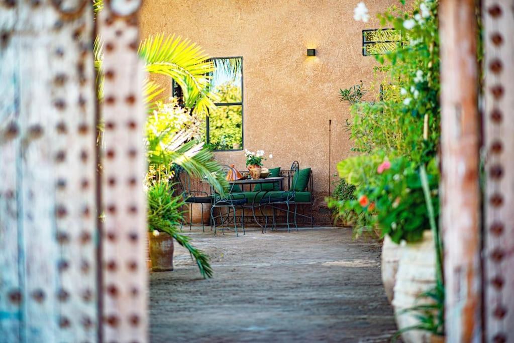 Aux Portes De Marrakech Villa Arts & Deco Avec Piscine Marraquexe Exterior foto