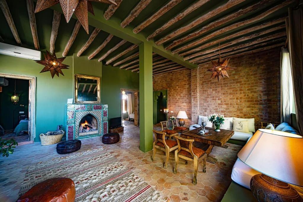 Aux Portes De Marrakech Villa Arts & Deco Avec Piscine Marraquexe Exterior foto