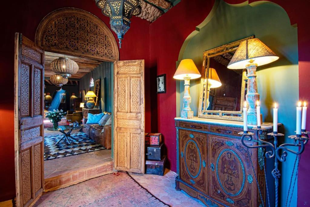 Aux Portes De Marrakech Villa Arts & Deco Avec Piscine Marraquexe Exterior foto