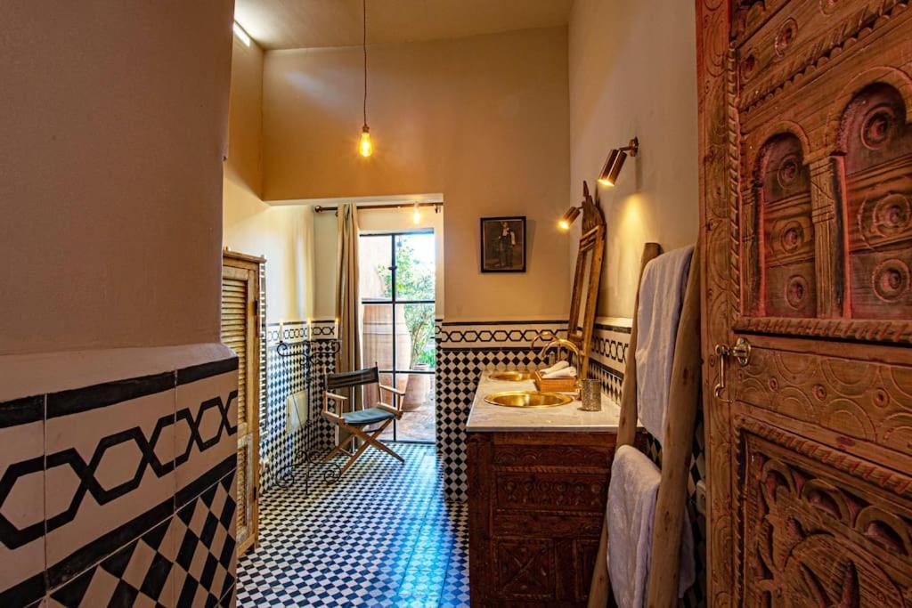 Aux Portes De Marrakech Villa Arts & Deco Avec Piscine Marraquexe Exterior foto